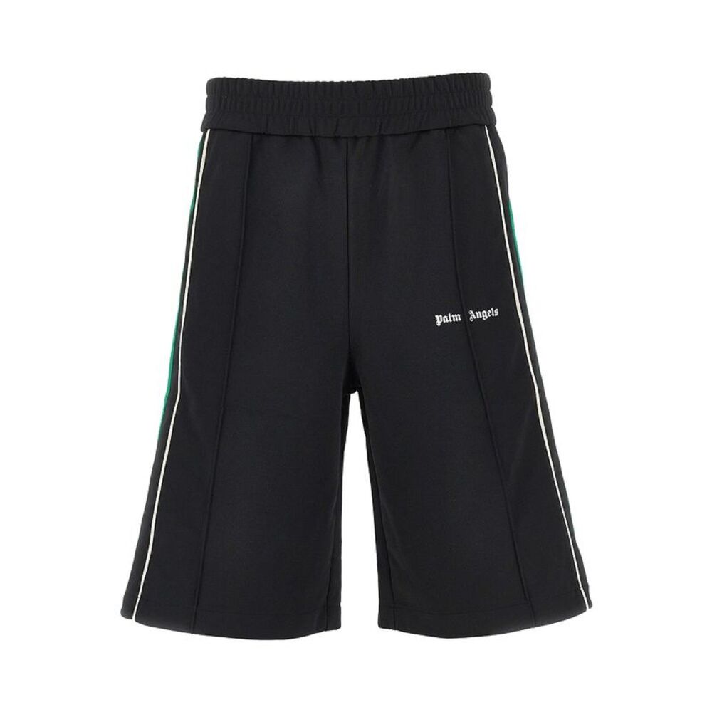 Palm Angels Men Vintage Band Classic Logo Track Shorts
